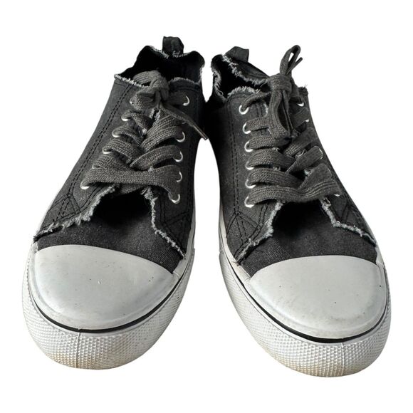 Maurices Polly Denim Raw-Edge Canvas Sneakers Women’s Size 9M (Discontinued) - Picture 2 of 11
